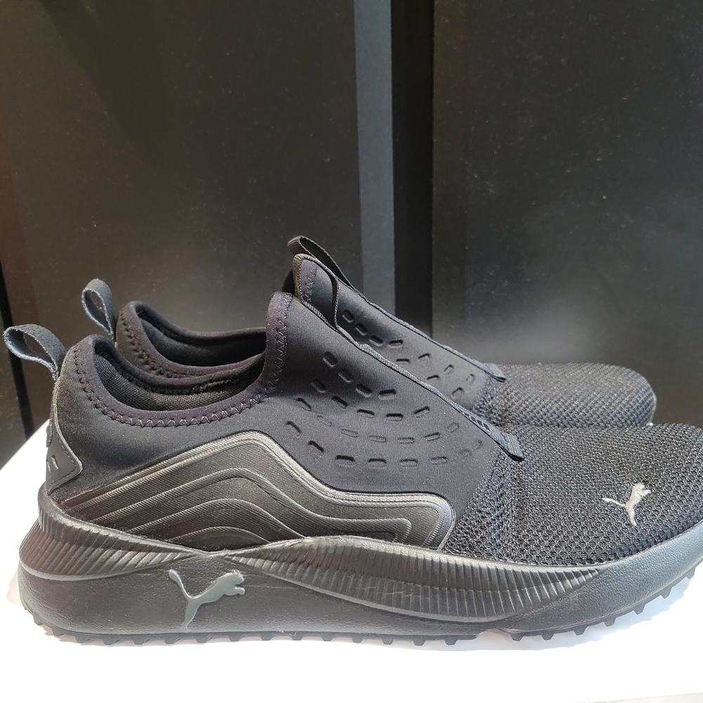 Puma Pacer Future Black Low-Profile Slip-On Athletic Shoes